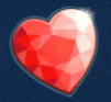 Символ игрового автомата Just Jewels Бриллиантовое сердце
