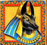 Символ игрового автомата Egypt Gods Голова собаки 