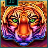 Символ игрового автомата Wild At Heart Тигр