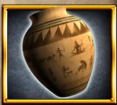 Символ игрового автомата Cleopatra Last Of The Pharaohs Ваза