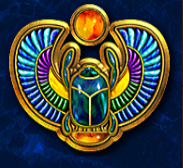 Символ игрового автомата Enchanted Cleopatra Жук-скарабей